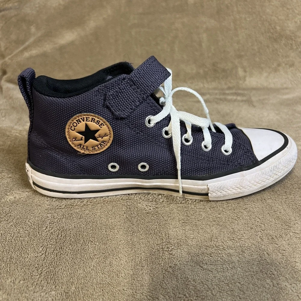 Converse Chuck Taylor All Star EasyOn Mid PS 'Malden Street - Shadow Purple 2.5Y